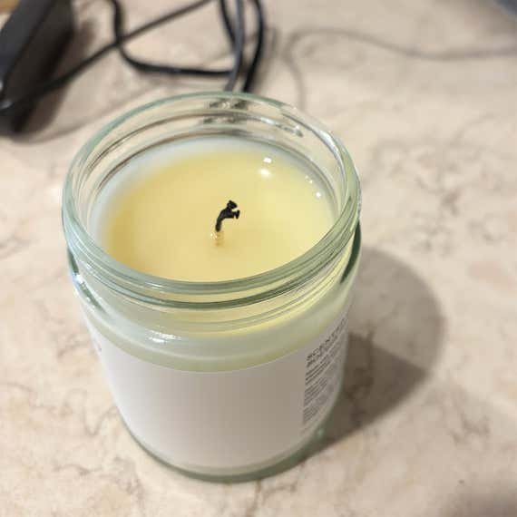 TOT CANDLE WARMER VS LIT CANDLE 3853